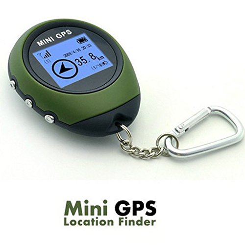 Product Cover Winterworm Outdoor Mini Handheld Portable GPS Navigation Location Finder Dot Matrix Display for Biking Hiking Travelling Geoaching Wild Exploration