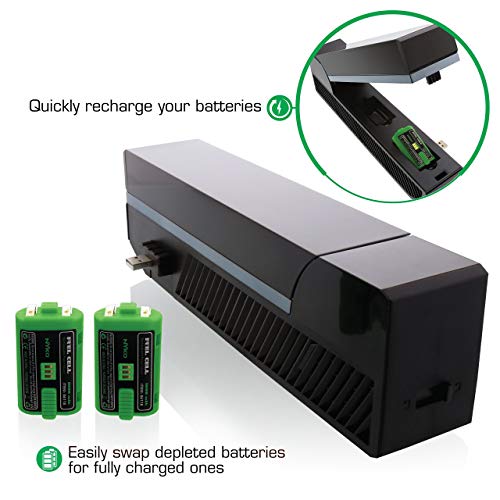 Product Cover Nyko Modular Power Station - 2 Port Power Station with 2 Rechargeable Batteries for Xbox One