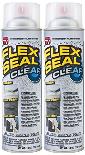 Product Cover Flex Seal Spray Rubber Sealant Coating, 14-oz, Clear (2 Pack)