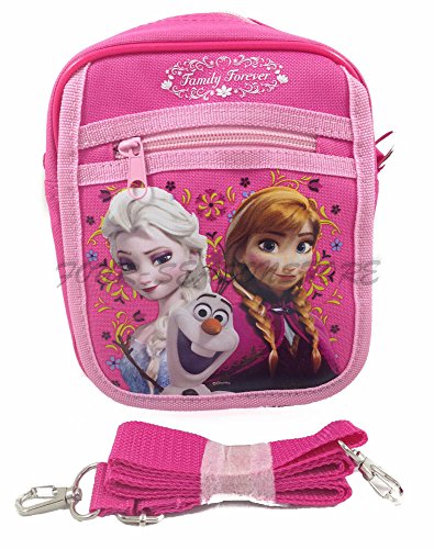 Product Cover Disney Frozen Queen Elsa Camera Bag Case Little Girl Bag Handbag Licensed - Pink