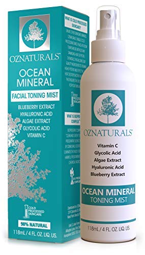 Product Cover OZNaturals Facial Toner- This Natural Skin Toner Contains Vitamin C, Glycolic Acid & Witch Hazel - This Face Toner Is Considered The Most Effective Anti Aging Vitamin C Toner Available!