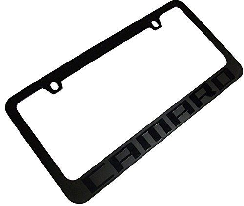 Product Cover 2010-2018 Chevrolet Camaro Stealth Blackout License Plate Frame