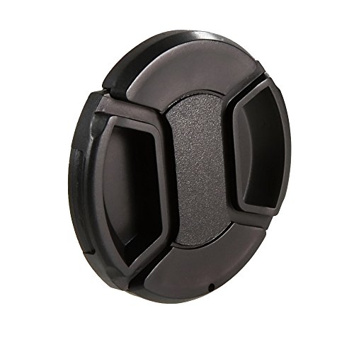 Product Cover CamDesign 55MM Snap-On Front Lens Cap/Cover Compatible with Canon, Nikon, Sony, Pentax all DSLR lenses