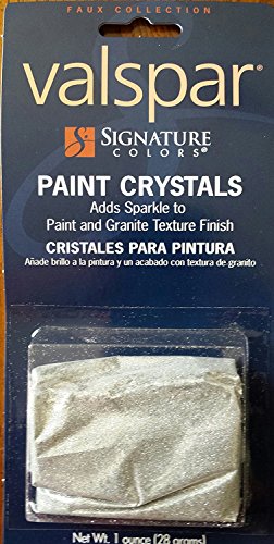 Product Cover Valspar signature colors 123ABC 1 Oz. Interior Silver Paint Crystals