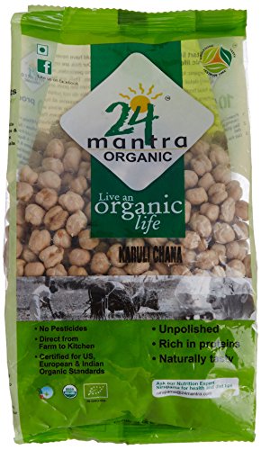 Product Cover 24 Mantra Organic Kabuli Chana (White Chick Peas) (500g)