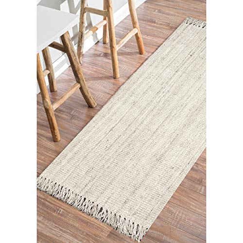Product Cover nuLOOM Natura Collection Chunky Loop Jute Runner Rug, 2' 6