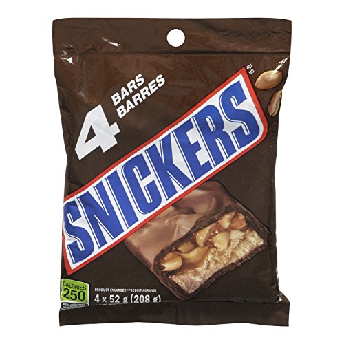 Product Cover Snickers Chocolate 4 Pack 208g/7.33oz {Imported from Canada}