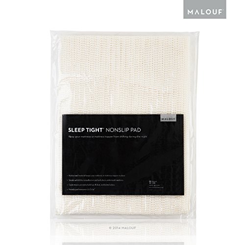 Product Cover MALOUF SLEEP TIGHT King Size Non-Slip Mattress Grip Pad - Rug Pad
