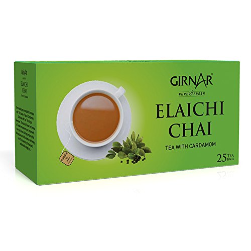 Product Cover Girnar Elaichi (Cardamom) Tea Bags, (25 Tea Bags)