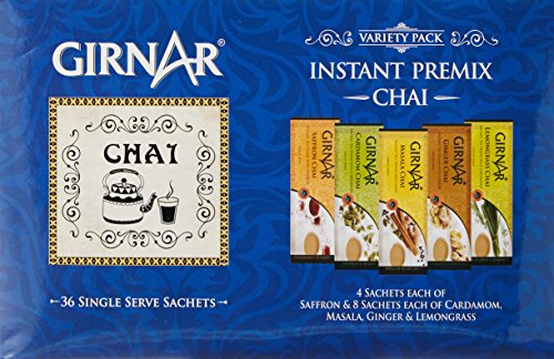 Product Cover Girnar Instant Tea Premix Variety Pack, 36 Sachets