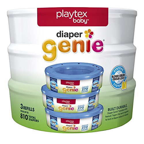 Product Cover Playtex Diaper Genie Diaper Pail System Refills, 3 pack
