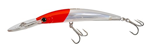 Product Cover Yo-Zuri Crystal 3D Minnow Deep Diver Lure, Red Head, 5-1/4-Inch