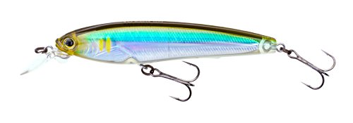 Product Cover Yo-Zuri F1157 HHAY 3DS Minnow Suspending Lure, 4-Inch, Holographic Ayu