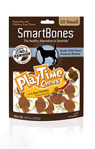Product Cover SmartBones PlayTime Chews for Dogs With Real Chicken Treats Inside