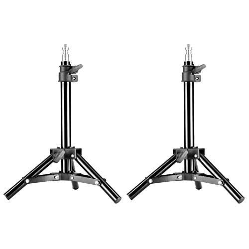 Product Cover Neewer Mini Set of Two Aluminum Photography Back Light Stands with 32