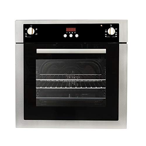 Product Cover Cosmo C51EIX 24 in. 2 cu. ft. Single Electric Wall Oven with 5 Functions and Faster Cooking Convection in Stainless Steel