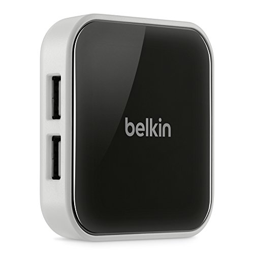 Product Cover Belkin 4-Port Powered Desktop USB Hub with Support for USB-A, USB 2.0, and USB 1.1