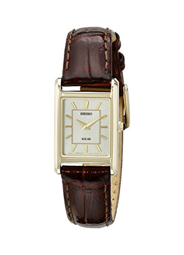 Product Cover Seiko Women's SUP252 Analog Display Japanese Quartz Brown Watch