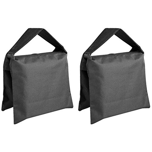Product Cover Neewer Heavy Duty Photographic Sandbag Studio Video Sand Bag for Light Stands, Boom Stand, Tripod -2 Packs Set