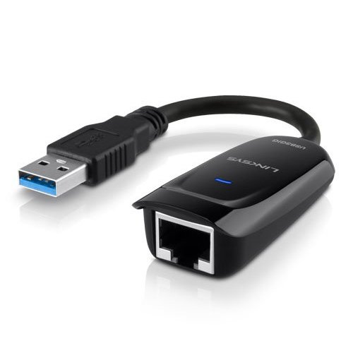 Product Cover Linksys USB 3.0 Ethernet Adapter, Works with MacBook Air, Chromebook, or Ultrabook (USB3GIG)