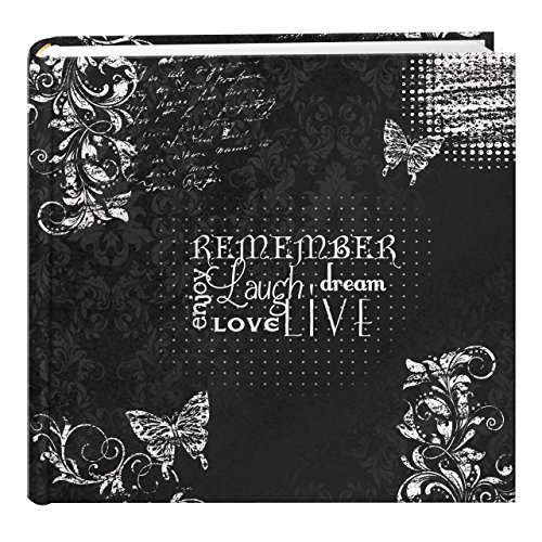 Product Cover Pioneer Photo Albums EV-246CHLK/R 200-Pocket Chalkboard Printed Remember Theme Photo Album for 4 by 6-Inch Prints