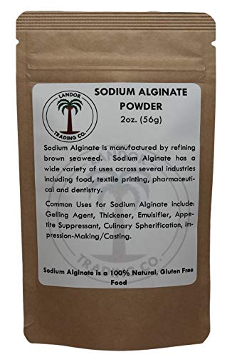 Product Cover Sodium Alginate - Food Grade - 2 Ounces - Gastronomy