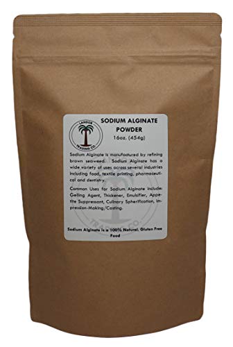 Product Cover Sodium Alginate - Food Grade - 16 Ounces