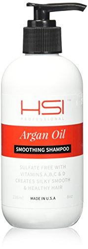 Product Cover HSI Professional Smoothing Shampoo with Argan Oil, 8 Ounce(Packaging may vary)