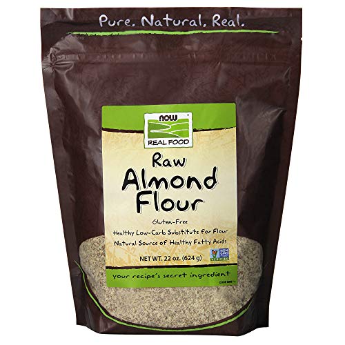 Product Cover NOW Foods, Almond Flour with Essential Fatty Acids, 5 g Carbs per Serving, 22-Ounce