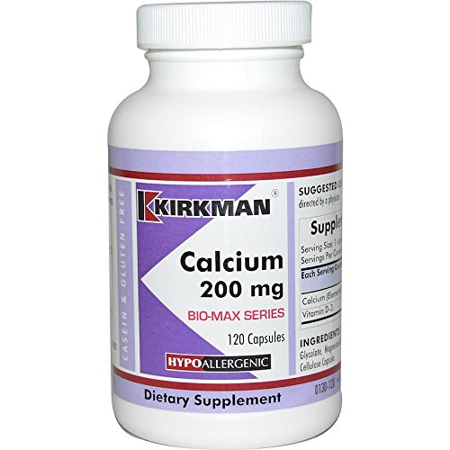 Product Cover Calcium Capsules 200mg