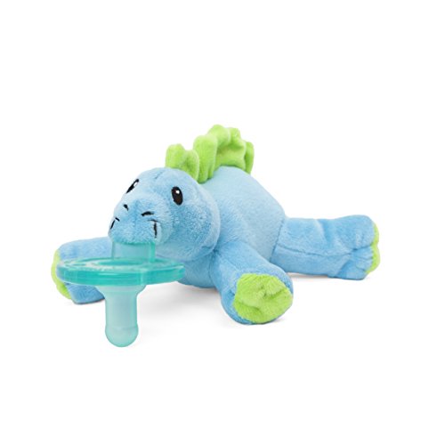 Product Cover WubbaNub Brights Infant Pacifier - Baby Dino