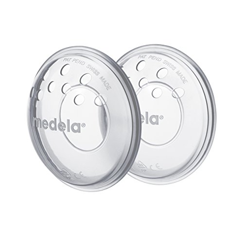 Product Cover Medela SoftShells Breast Shells for Sort Nipples for Pumping or Breastfeeding, Discreet Breast Shells for Your Unique Body, Flexible and Easy to Wear, Made Without BPA
