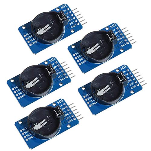 Product Cover HiLetgo 5pcs DS3231 AT24C32 Clock Module Real Time Clock Module IIC RTC Module for Arduino Without Battery