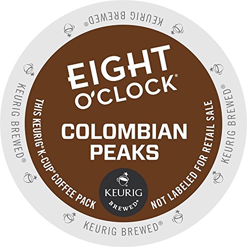 Product Cover Keurig, Eight O'Clock Coffee, 100% Colombian / Colombian Peaks, K-Cup packs, 24 Count