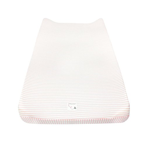 Product Cover Burt's Bees Baby - Changing Pad Cover, 100% Organic Cotton Changing Pad Liner for Standard 16
