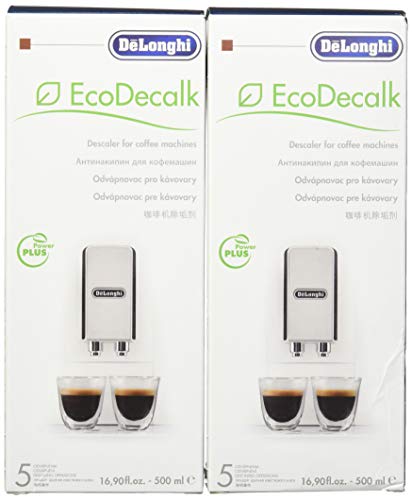 Product Cover DeLonghi Eco Descaling Solution 5513291781 (Pack of 2), Set of 2, White