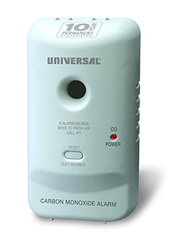 Product Cover Universal Security Instruments 10 Year Tamper Proof Permanent Power Sealed Battery Carbon Monoxide Smart Alarm, Model MC304SB