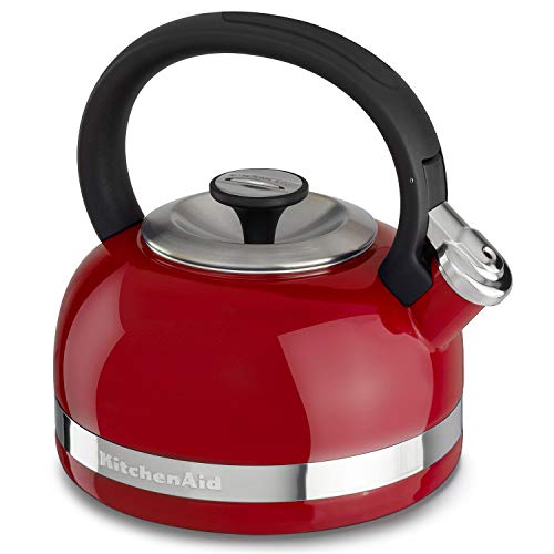 Product Cover KitchenAid KTEN20DBER 2.0-Quart Full Handle and Trim Band Stovetop Kettle, 2, Empire Red