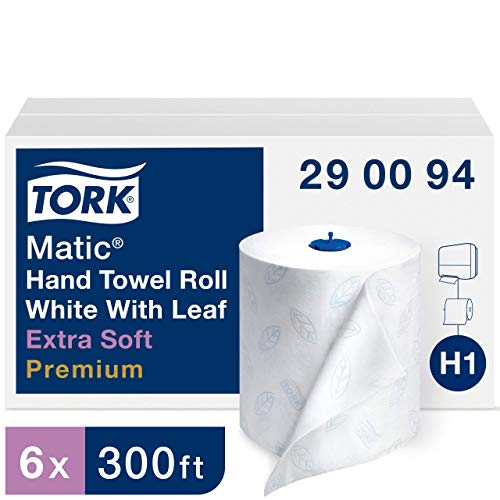 Product Cover Tork 290094 Premium Extra Soft Matic Paper Hand Towel Roll, 1-Ply, 7.7