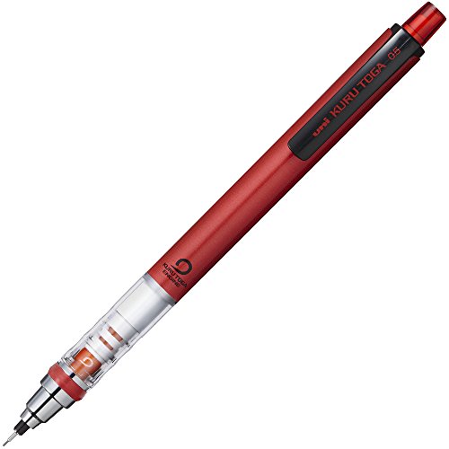 Product Cover Uni Kurutoga Mechanical Pencil Standard, 0.5mm, Red (M54501P.15)