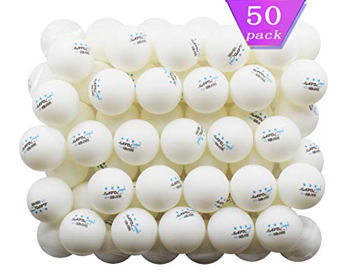 Product Cover MAPOL 50 White 3-Star Table Tennis Balls Premium Training Ping Pong Balls