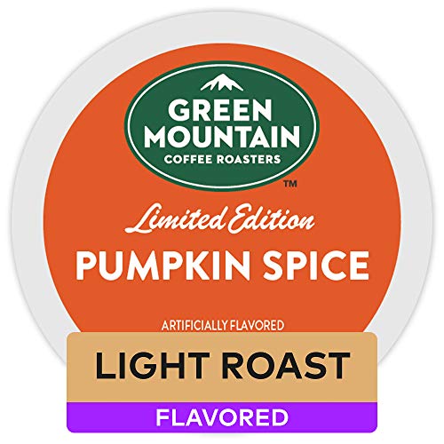 Product Cover Green Mountain Coffee Roasters Pumpkin Spice Keurig Single-Serve K-Cup Pods, Light Roast Coffee, 72 Count