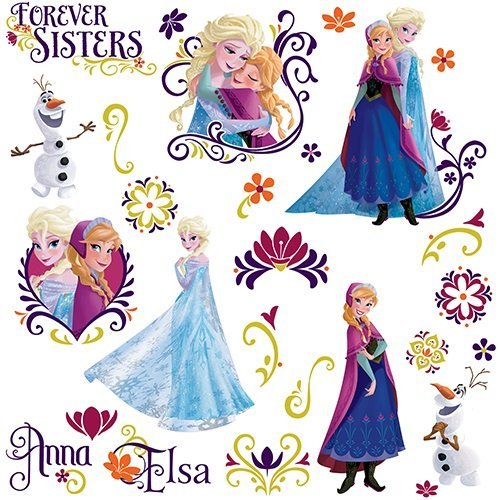 Product Cover RoomMates Disney Frozen Spring Peel And Stick Wall Decals