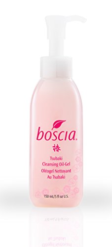 Product Cover boscia Tsubaki Cleansing Oil-Gel  - Vegan, Cruelty-Free, Natural and Clean Skincare |  Natural Face Cleansing Oil with Tsubaki (Camellia) and Rice Bran Oil for Deep Hydration, 5 fl oz