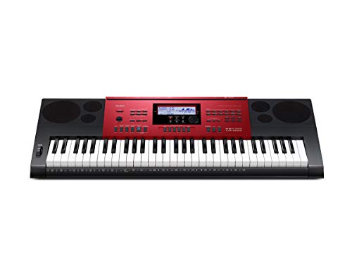 Product Cover Casio CTK-6250 61-Key Keyboard with Power Supply