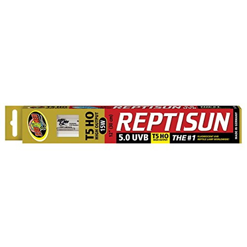 Product Cover Zoo Med 26042 Reptisun 15W 5.0 T5-Ho Uvb Fluorescent Lamp, 12