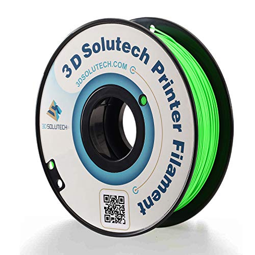Product Cover 3D Solutech Apple Green 3D Printer PLA Filament 1.75MM Filament, Dimensional Accuracy +/- 0.03 mm, 2.2 LBS (1.0KG) - PLA175RGR