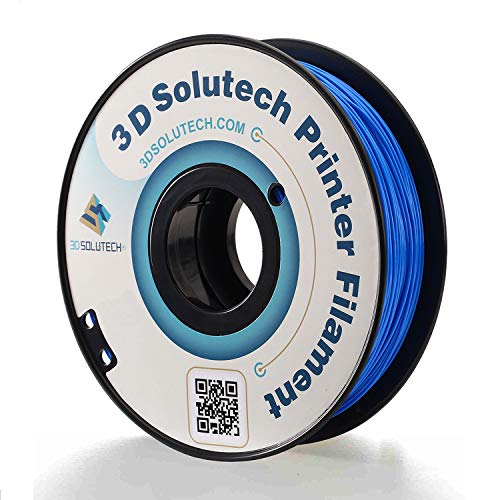 Product Cover 3D Solutech Real Blue 3D Printer PLA Filament 1.75MM Filament, Dimensional Accuracy +/- 0.03 mm, 2.2 LBS (1.0KG) - ST176BLPLA