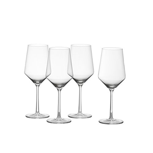 Product Cover Schott Zwiesel Tritan Crystal Glass Pure Stemware Collection Cabernet/All Purpose, Red or White Wine Glass, 18.2-Ounce, Set of 4
