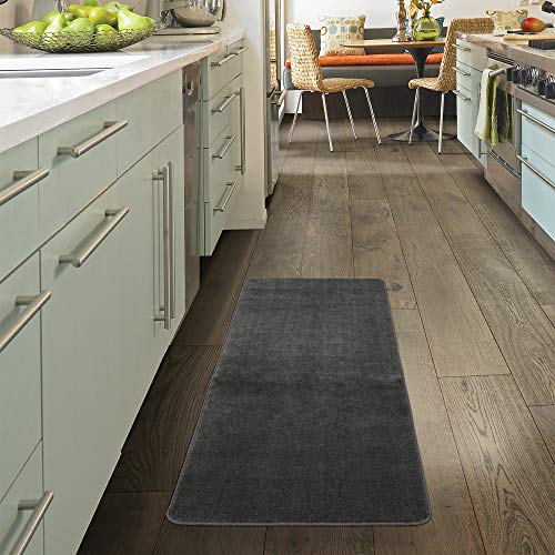 Product Cover Ottomanson Softy Collection Solid Non-Slip Kitchen/Bath Rug, 20
